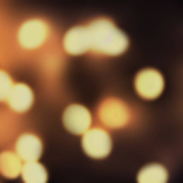 istock Defocused Night Vintage shiny lights Christmas Bokeh background 527879555