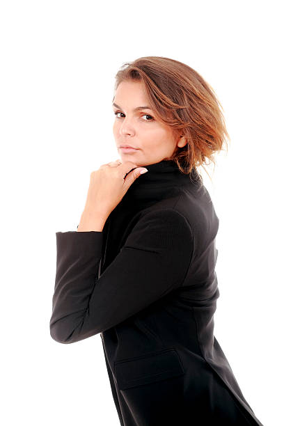 istock Woman presenting business wear 527879785