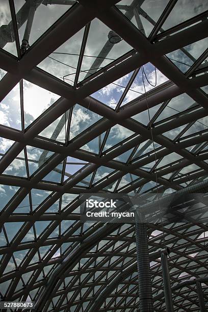 Modern Building Interior Stock Photo - Download Image Now - Abstract, Airplane Hangar, Architecture