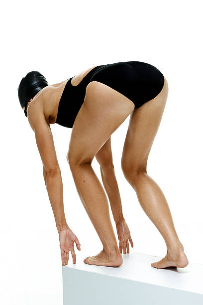 istock Female swimmer preparing for swimming 527880773