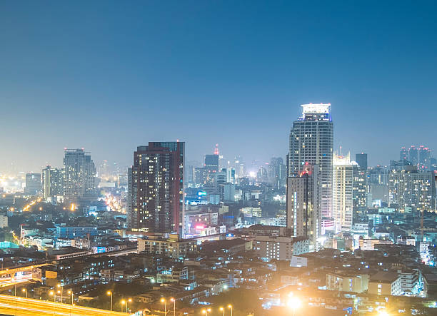 istock night cityscape of bangkok 527882893