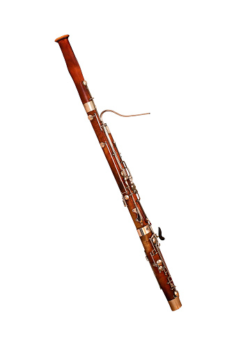 Bassoon Isolated on white