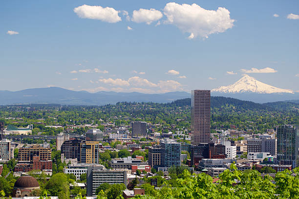 istock Portland Oregon in spring. 527884560