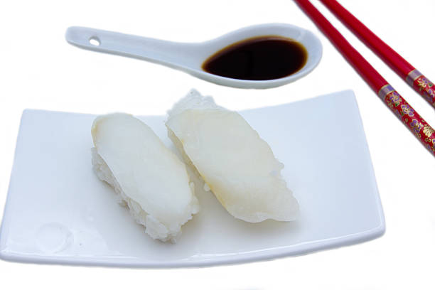 delicious seafood sushi at a Japanese restaurant