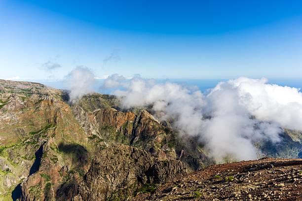 istock Pico do Arieiro view, Madeira 527896286
