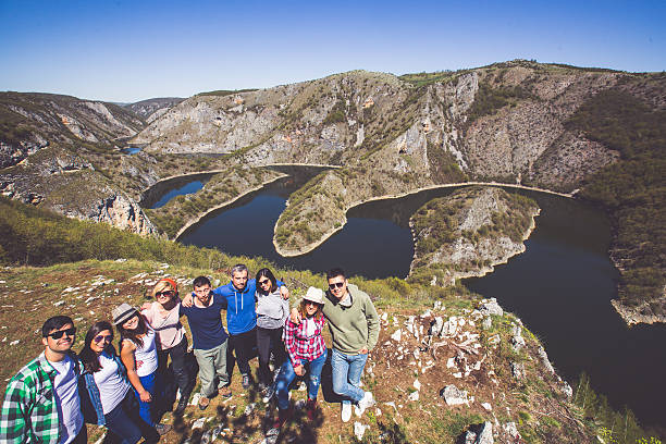 istock Together on top of a hill 527900008