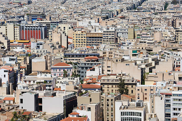 istock Cityscape of modern Athens, Greece 527903516