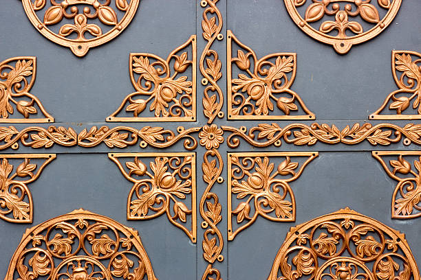 istock Decorative ornament, made of metal 527909312