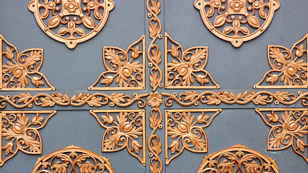 istock Decorative ornament, made of metal 527909426