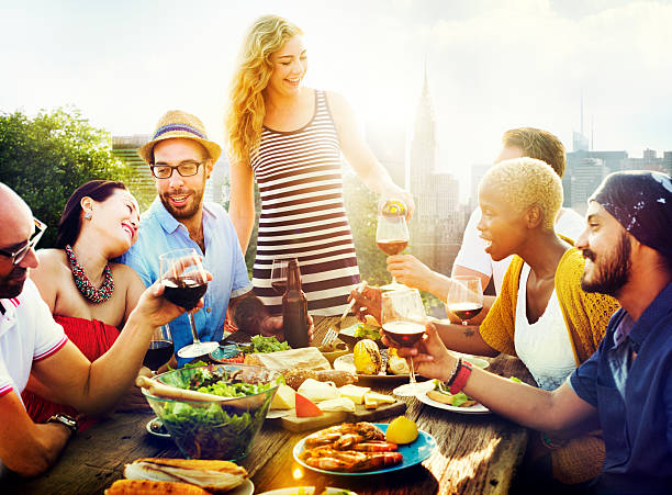 istock Diverse People Friends Hanging Out Drinking Concept 527910526