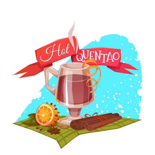 ilustrações de stock, clip art, desenhos animados e ícones de fita vermelha com quente quentao para o brasil junho de parte. vetorial - douro