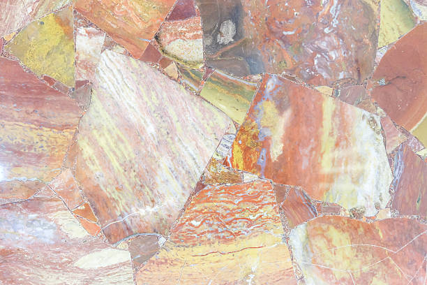 istock Natural patterns and textures of mineral, stones for background 528049252