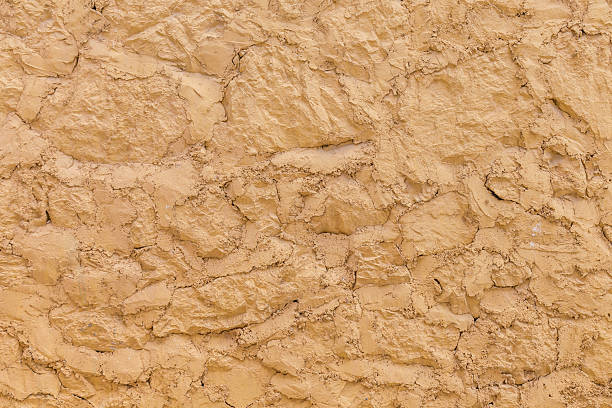 istock The wall of sand texture background 528052300