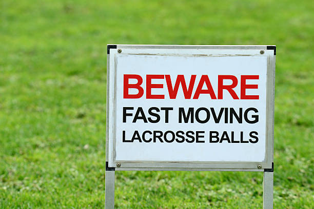 istock Fast Moving Lacrosse Balls Sign 528058288