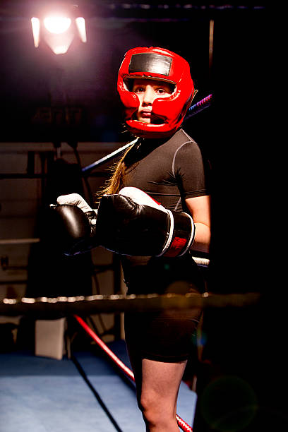 istock She's found her place in the boxing ring 528058734