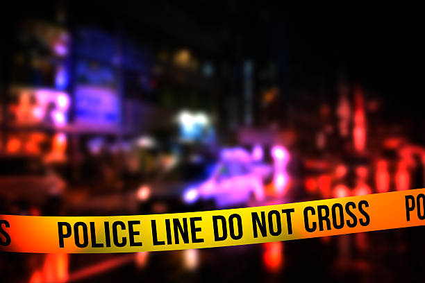 istock Police Line Do Not Cross Tape 528059282