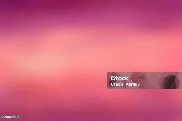 Pink Blurred Background Vector Illustration Stock Illustration - Download Image Now - Abstract, Backgrounds, Beauty In Nature