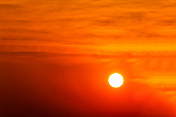 istock beautiful sunrise abstract for background 528060620