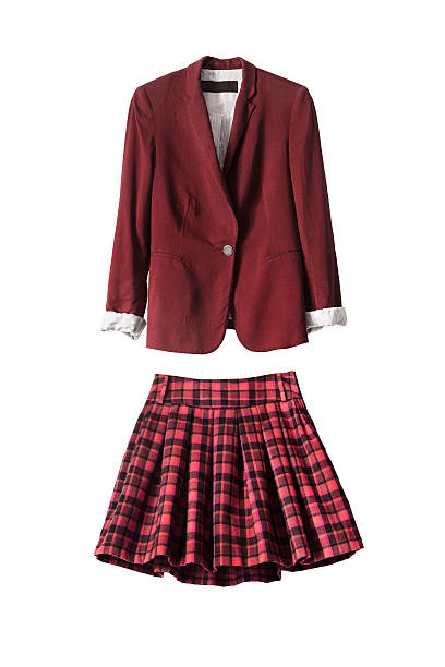 Periodo perioperatorio cansada Discutir Uniform Stock Photo - Download Image Now - School Uniform, Cut Out, Skirt -  iStock