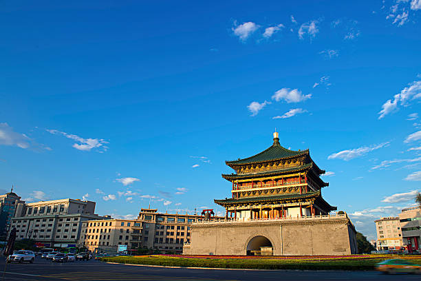 Bell Tower Xi'an China Bell Tower Xi'an Zhonglou Bell Tower