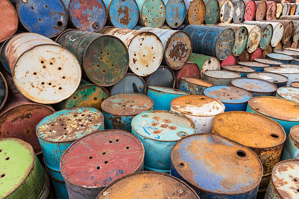istock old tanks containing hazardous chemicals 528067744