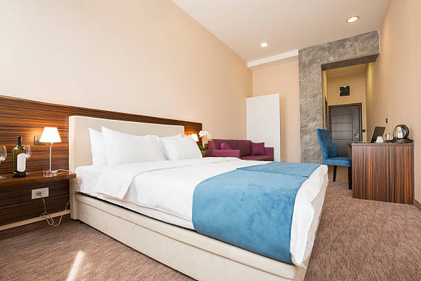 istock Interior of an elegant bedroom 528067818