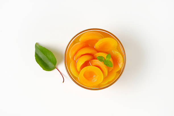 istock Bowl of apricot compote 528071142