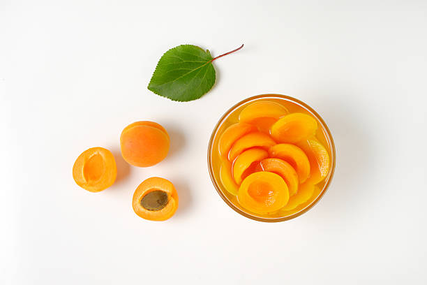 istock Bowl of apricot compote 528071474