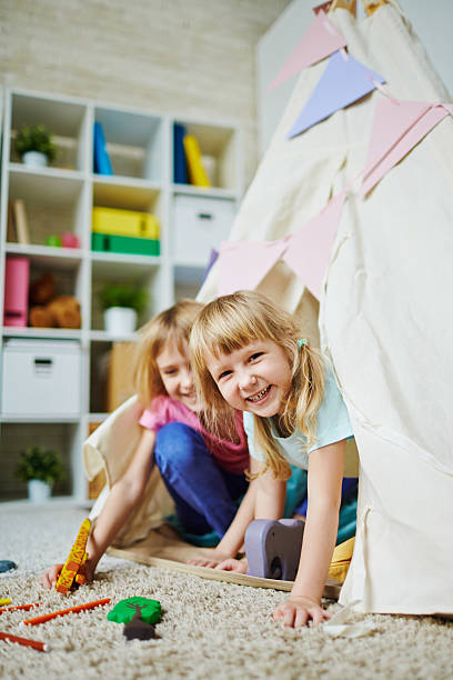 istock Girls in kindergarten 528071804