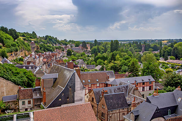 istock Roofs of medieval European town 528073028