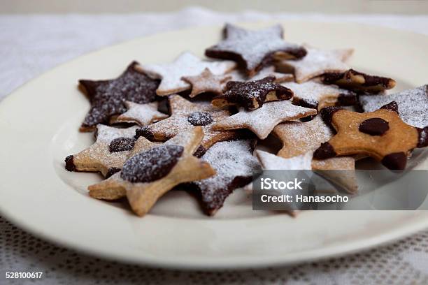Closeup Of Christmas Homemade Cookies Stock Photo - Download Image Now - Bakery, Baking, Cake