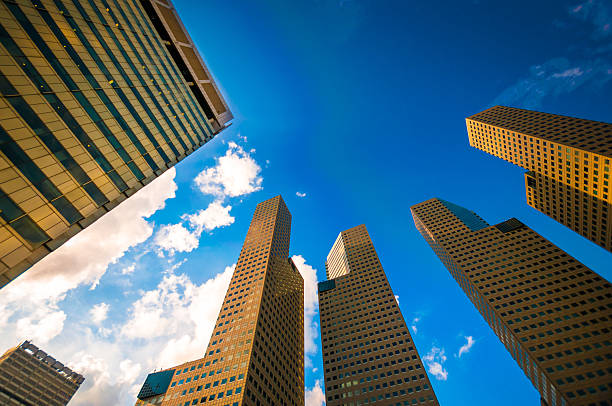 istock Panoramic View of Singapore at Dusk 528104665