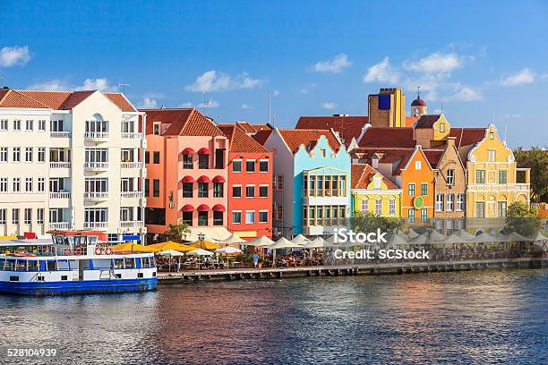 Curacao Netherlands Antilles Stock Photo - Download Image Now - Curaçao, Willemstad, Downtown District