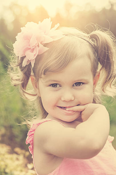 istock Happy 3 Year Old Girl 528105129