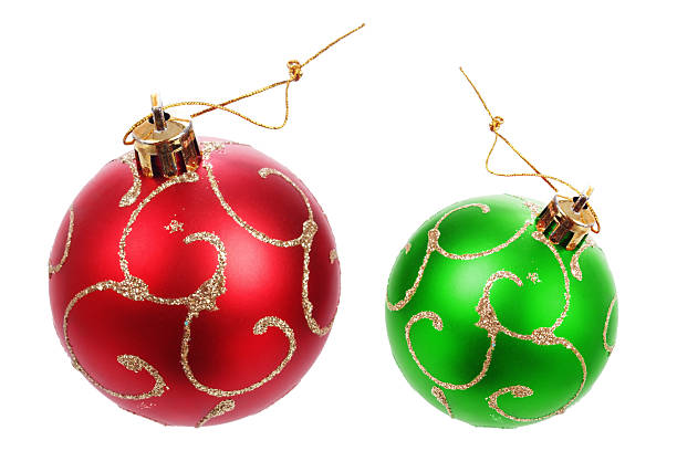 istock Beautiful christmas balls 528130533