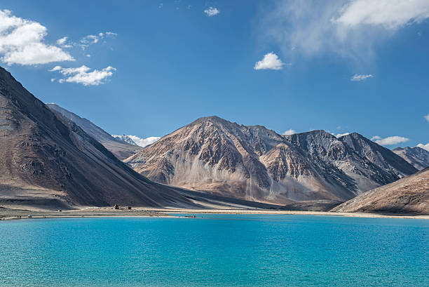 istock Turquoise water lake in high mountains 528131195