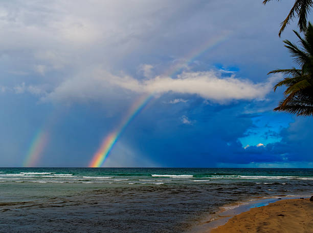 istock Double rainbow photographed in Bahia. 528132101