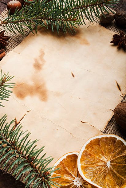 istock Christmas background and spices 528133599