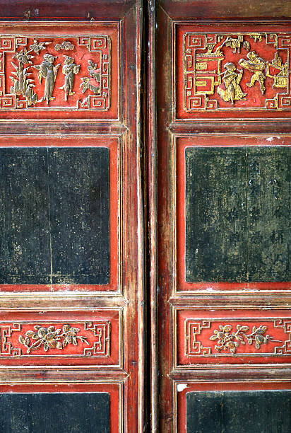 istock Photo aged wooden cabinet 528137343