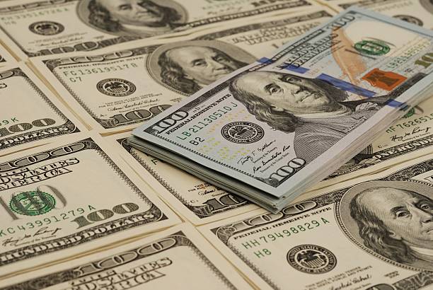 istock Dollar bank note money background 528137377