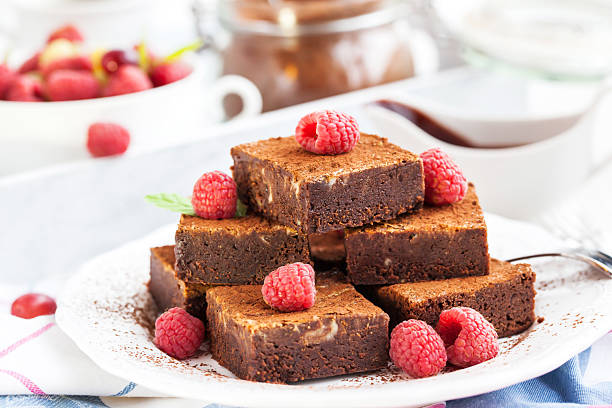 istock Homemade chocolate brownies 528149471