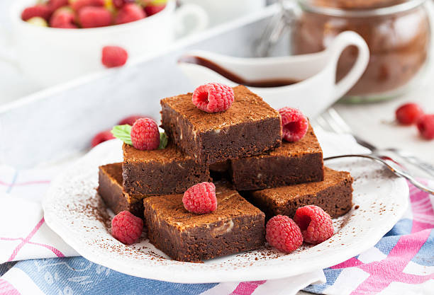 istock Homemade chocolate brownies 528149499