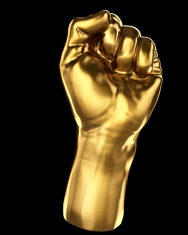 Gold fist