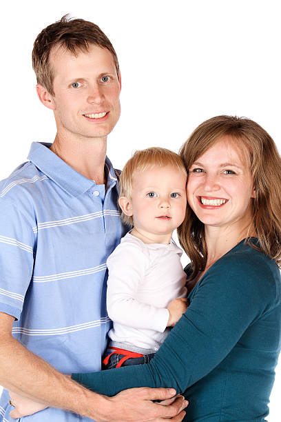 istock Happy caucasian family 528150119