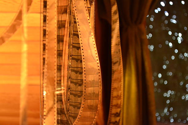 istock Real cinema film 528151823