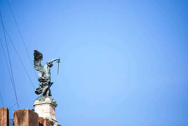 View of Castel Sant Angelo in Rome, Italy