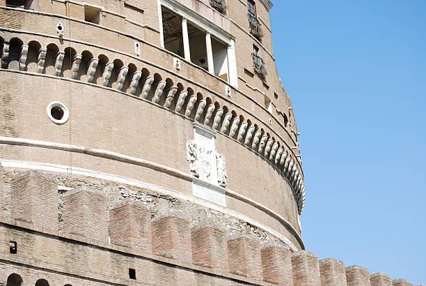 View of Castel Sant Angelo in Rome, Italy