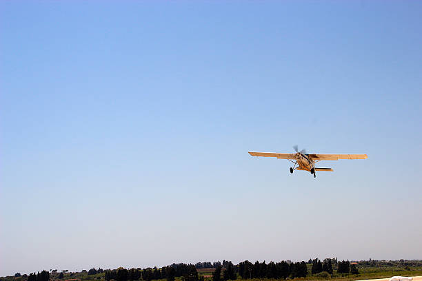 istock Flight of an airplane 528152763