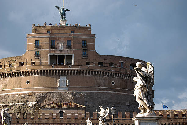 View of Castel Sant Angelo in Rome, Italy