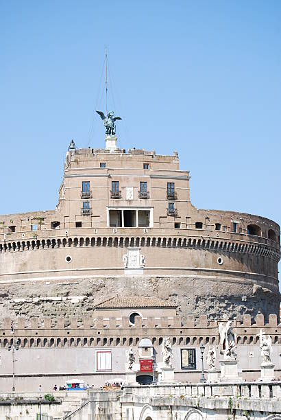 View of Castel Sant Angelo in Rome, Italy